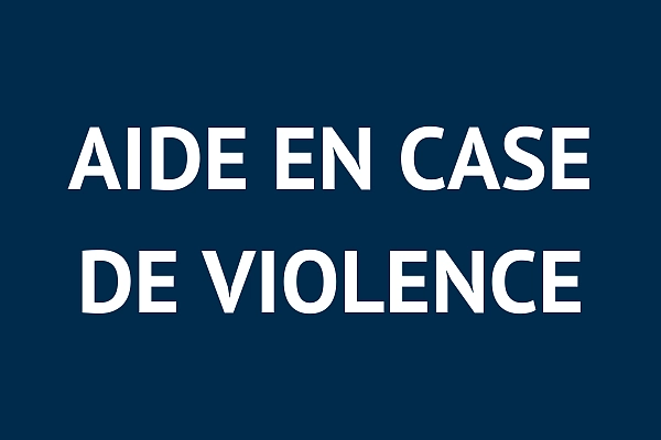 Aide en case de violence