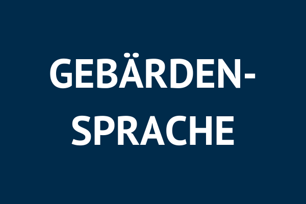 Gebärdensprache