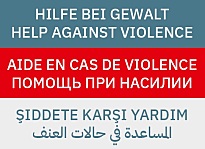 Hilfe bei Gewalt in verschiedenen Sprachen